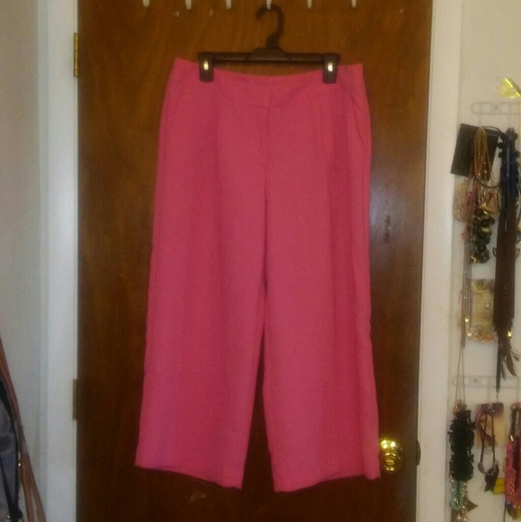 Worthington Pink culottes - Picture 3 of 5